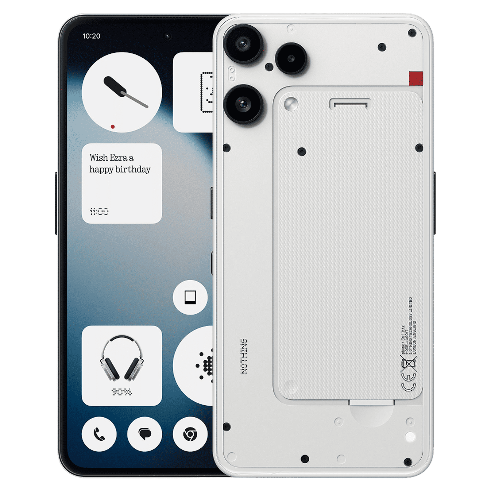 Buy Nothing phone 3a 5G, White Online at Best Prices | Croma